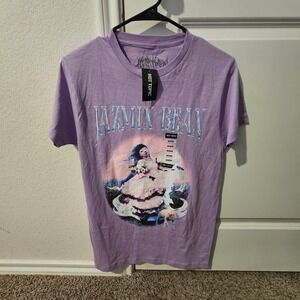 Hot Topic Jazmin Bean New Graphic T Shirt Purple Cotton Mens Size Medium